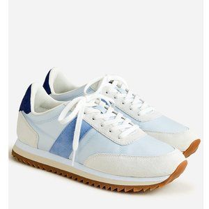J.Crew trainers in blue colorblock